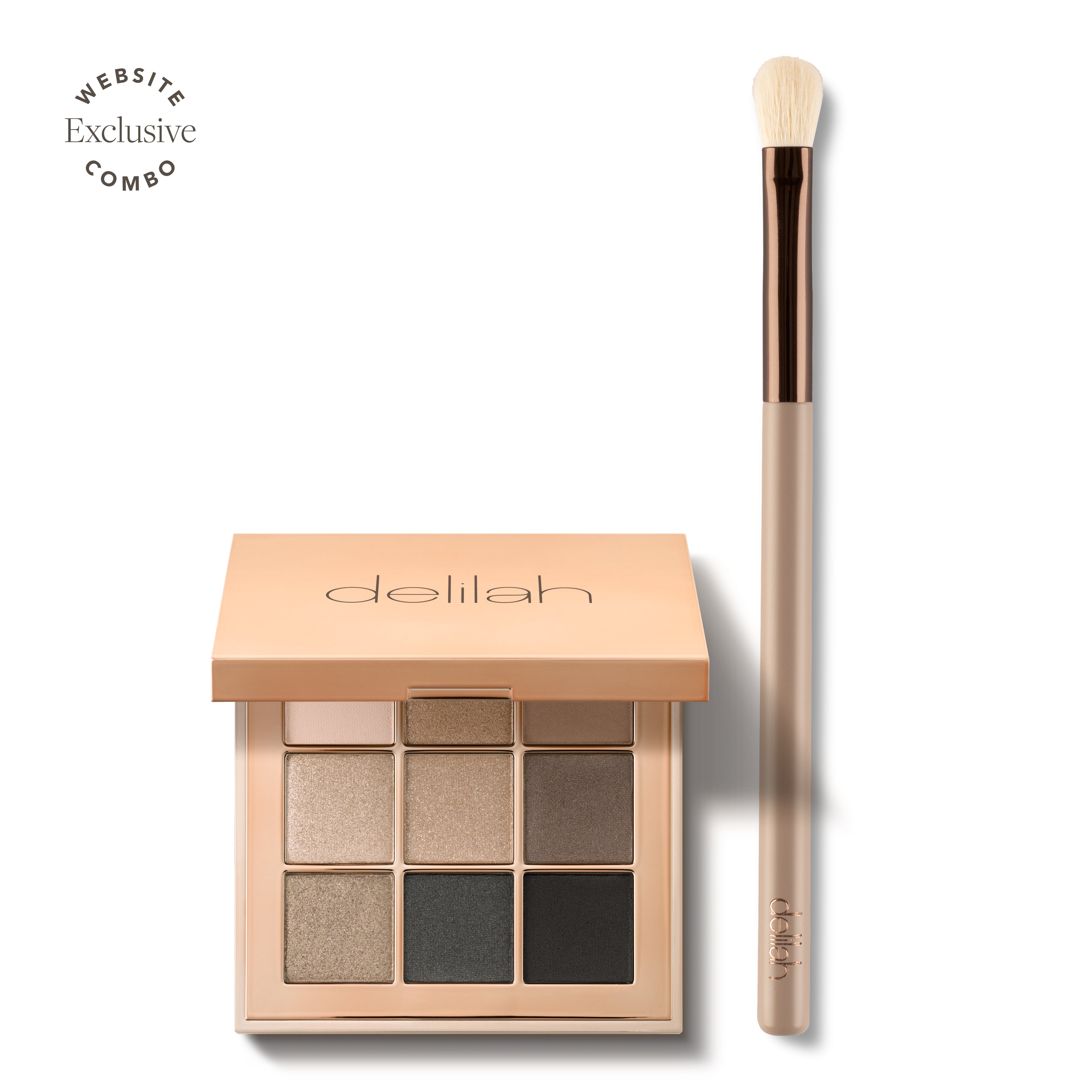 Eyeshadow Palette Jezebel with Eyeshadow Brush