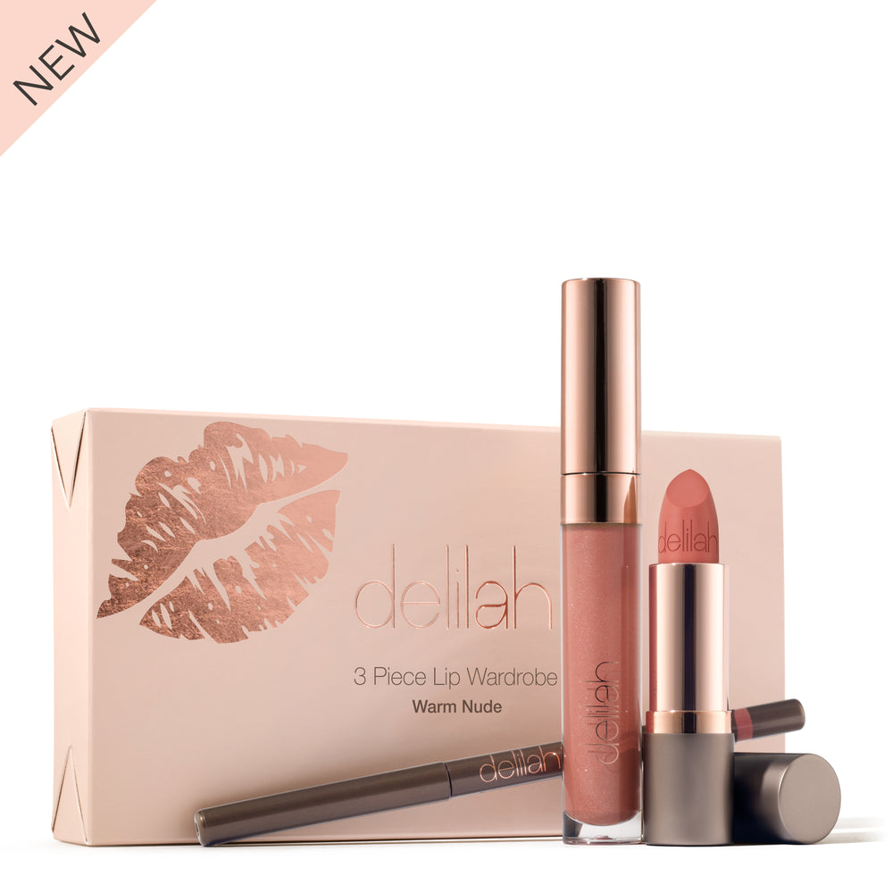 3 Piece Lip Wardrobe| Warm Nude